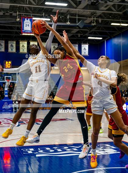 Thumbnail 1 in Bishop Ireton vs. Bishop McNamara (WCAC Final) photogallery.