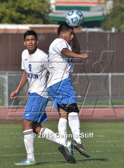 Thumbnail 3 in Summerville vs. Linden (CIF SJS D5 Final) photogallery.