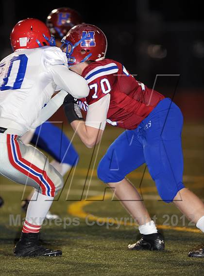 Thumbnail 1 in Vestavia Hills vs. Huntsville (AHSAA Playoff Round 2) photogallery.
