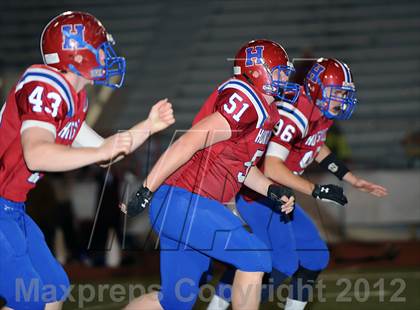Thumbnail 1 in Vestavia Hills vs. Huntsville (AHSAA Playoff Round 2) photogallery.
