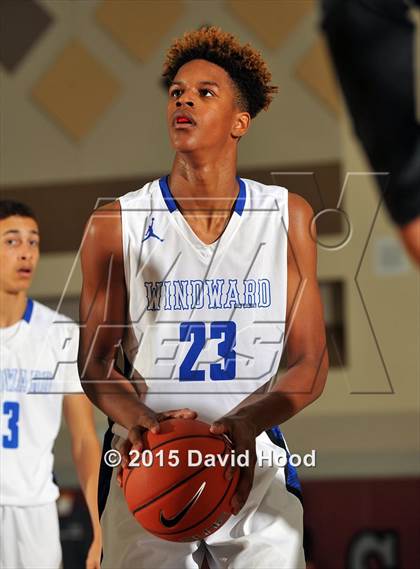 Thumbnail 3 in Windward vs. Jonesboro (MaxPreps Holiday Classic) photogallery.