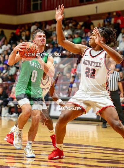 Thumbnail 3 in Kountze vs. Tatum (Tenaha Holiday Hoops) photogallery.