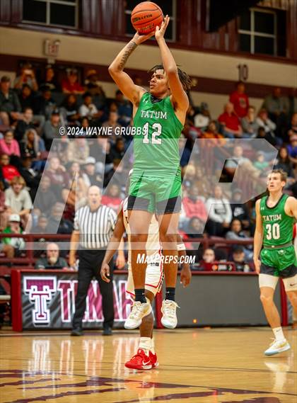 Thumbnail 3 in Kountze vs. Tatum (Tenaha Holiday Hoops) photogallery.