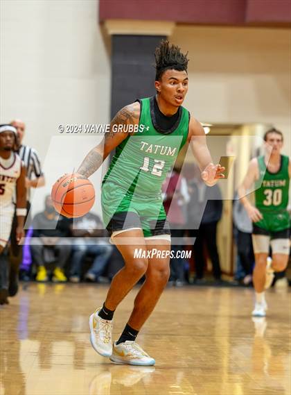 Thumbnail 3 in Kountze vs. Tatum (Tenaha Holiday Hoops) photogallery.