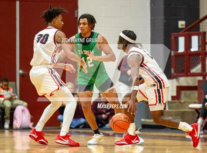 Thumbnail 3 in Kountze vs. Tatum (Tenaha Holiday Hoops) photogallery.