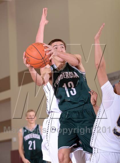 Thumbnail 1 in Mission Prep vs. Ponderosa (MaxPreps Holiday Classic) photogallery.