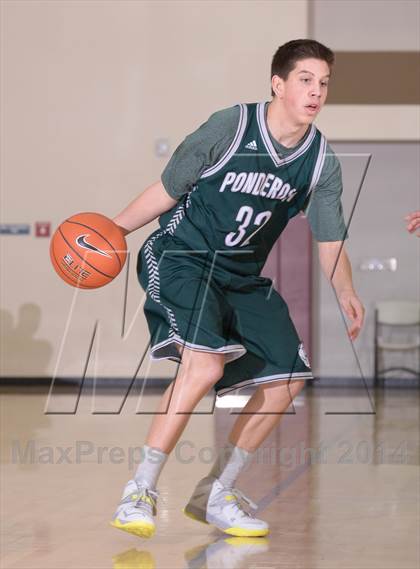 Thumbnail 2 in Mission Prep vs. Ponderosa (MaxPreps Holiday Classic) photogallery.