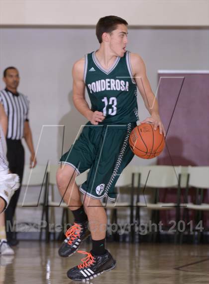 Thumbnail 2 in Mission Prep vs. Ponderosa (MaxPreps Holiday Classic) photogallery.