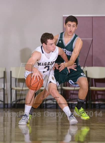 Thumbnail 1 in Mission Prep vs. Ponderosa (MaxPreps Holiday Classic) photogallery.