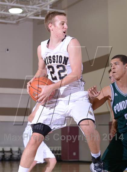 Thumbnail 1 in Mission Prep vs. Ponderosa (MaxPreps Holiday Classic) photogallery.