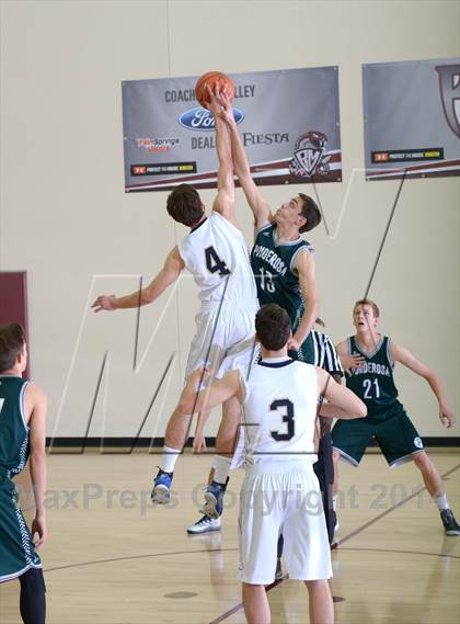 Thumbnail 1 in Mission Prep vs. Ponderosa (MaxPreps Holiday Classic) photogallery.
