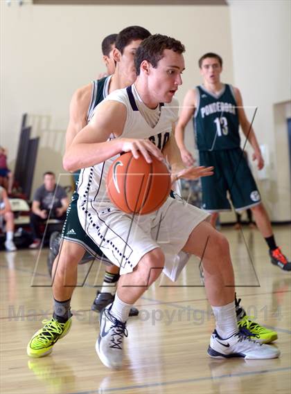 Thumbnail 1 in Mission Prep vs. Ponderosa (MaxPreps Holiday Classic) photogallery.