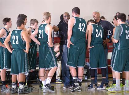 Thumbnail 2 in Mission Prep vs. Ponderosa (MaxPreps Holiday Classic) photogallery.