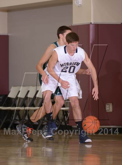 Thumbnail 1 in Mission Prep vs. Ponderosa (MaxPreps Holiday Classic) photogallery.