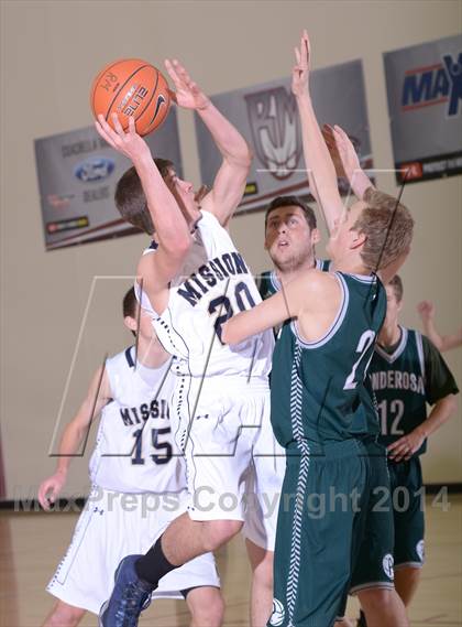 Thumbnail 3 in Mission Prep vs. Ponderosa (MaxPreps Holiday Classic) photogallery.