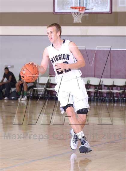 Thumbnail 1 in Mission Prep vs. Ponderosa (MaxPreps Holiday Classic) photogallery.