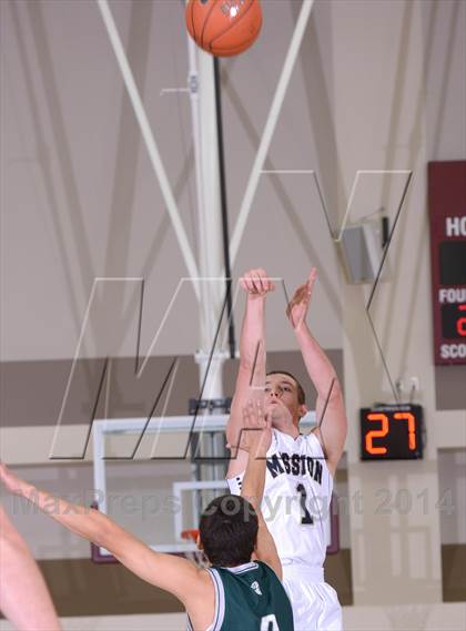 Thumbnail 1 in Mission Prep vs. Ponderosa (MaxPreps Holiday Classic) photogallery.