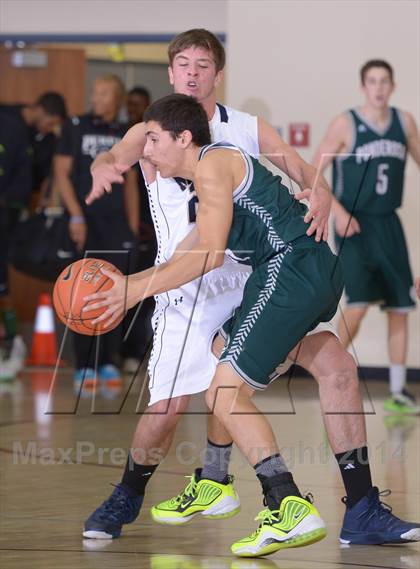 Thumbnail 2 in Mission Prep vs. Ponderosa (MaxPreps Holiday Classic) photogallery.