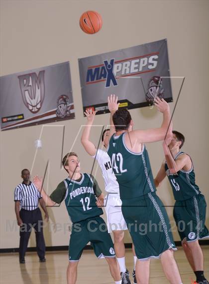 Thumbnail 1 in Mission Prep vs. Ponderosa (MaxPreps Holiday Classic) photogallery.