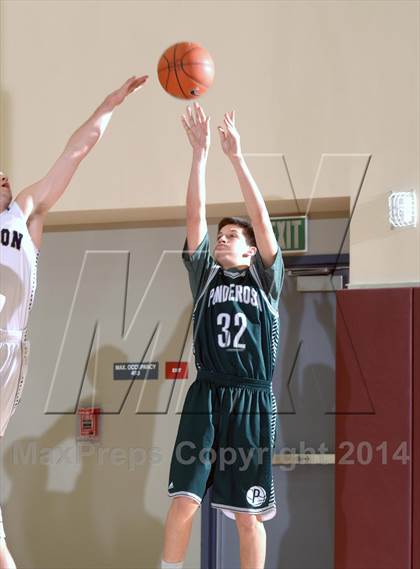 Thumbnail 2 in Mission Prep vs. Ponderosa (MaxPreps Holiday Classic) photogallery.