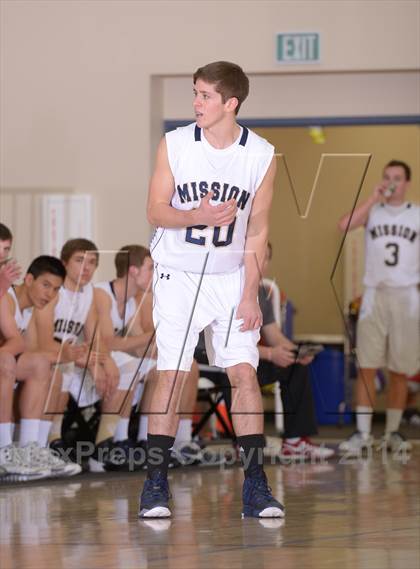 Thumbnail 3 in Mission Prep vs. Ponderosa (MaxPreps Holiday Classic) photogallery.