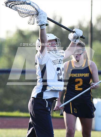 Thumbnail 1 in Spencerport vs. Brighton (Girls Sectional Final) photogallery.