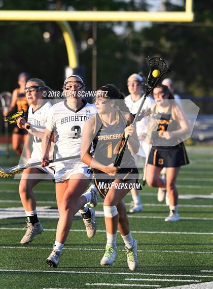 Thumbnail 3 in Spencerport vs. Brighton (Girls Sectional Final) photogallery.