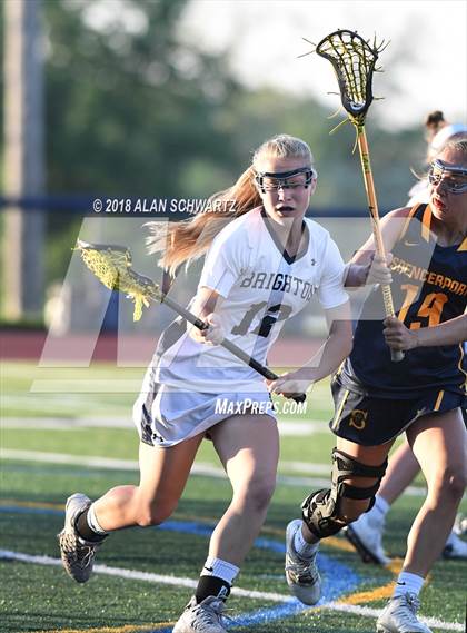 Thumbnail 1 in Spencerport vs. Brighton (Girls Sectional Final) photogallery.