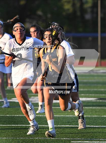 Thumbnail 2 in Spencerport vs. Brighton (Girls Sectional Final) photogallery.