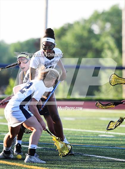 Thumbnail 1 in Spencerport vs. Brighton (Girls Sectional Final) photogallery.