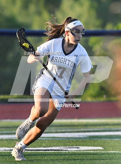 Thumbnail 3 in Spencerport vs. Brighton (Girls Sectional Final) photogallery.