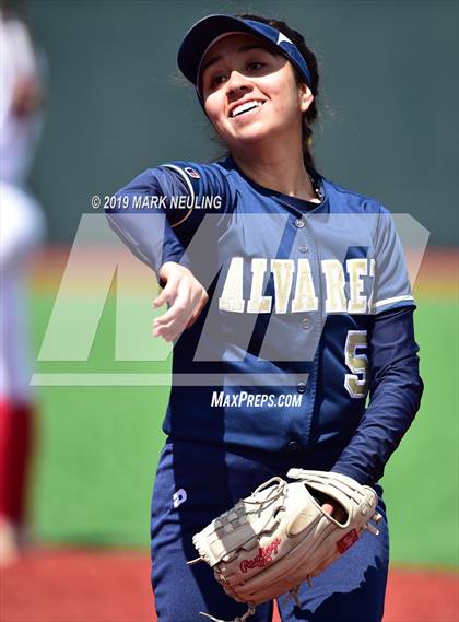 Thumbnail 2 in Everett Alvarez vs. Aragon (CIF CCS D1 Round 1) photogallery.