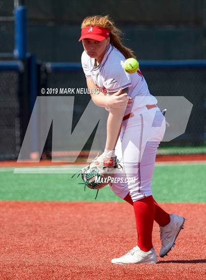 Thumbnail 3 in Everett Alvarez vs. Aragon (CIF CCS D1 Round 1) photogallery.