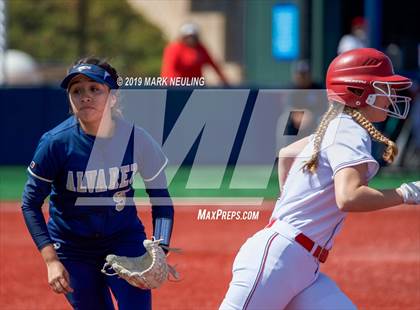 Thumbnail 1 in Everett Alvarez vs. Aragon (CIF CCS D1 Round 1) photogallery.