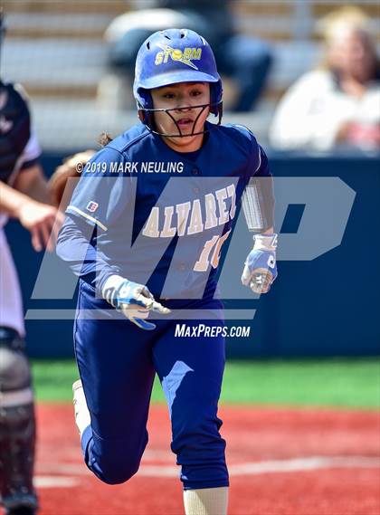 Thumbnail 2 in Everett Alvarez vs. Aragon (CIF CCS D1 Round 1) photogallery.