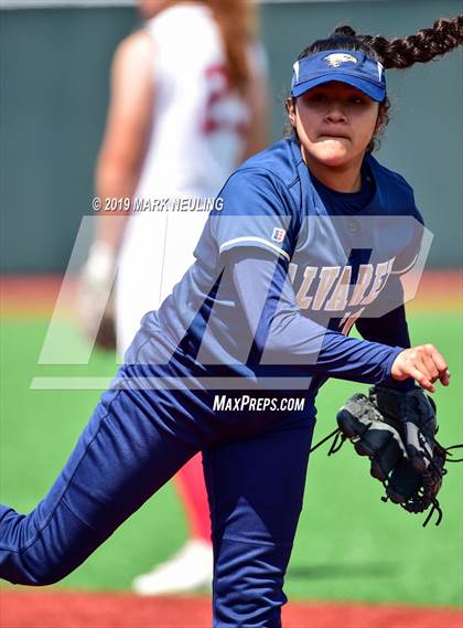 Thumbnail 1 in Everett Alvarez vs. Aragon (CIF CCS D1 Round 1) photogallery.