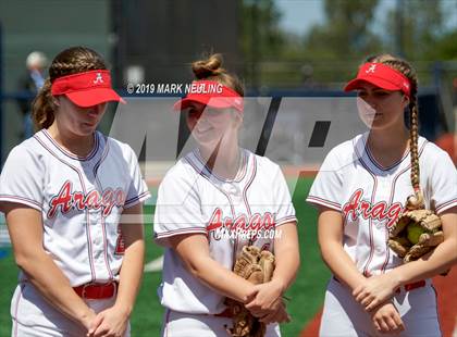 Thumbnail 3 in Everett Alvarez vs. Aragon (CIF CCS D1 Round 1) photogallery.