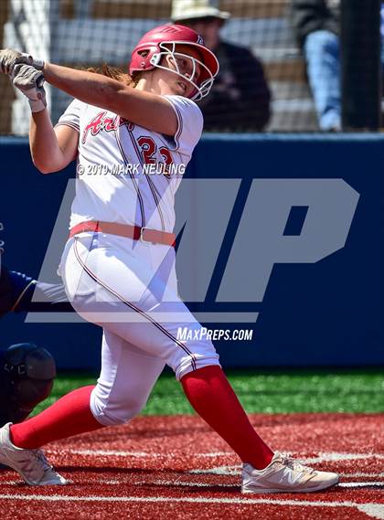 Thumbnail 3 in Everett Alvarez vs. Aragon (CIF CCS D1 Round 1) photogallery.
