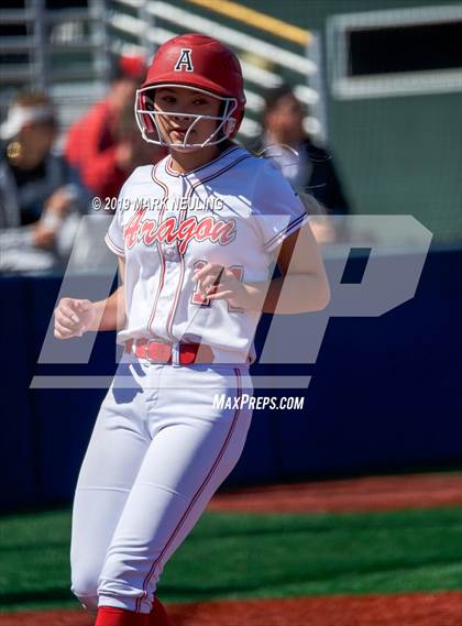 Thumbnail 3 in Everett Alvarez vs. Aragon (CIF CCS D1 Round 1) photogallery.