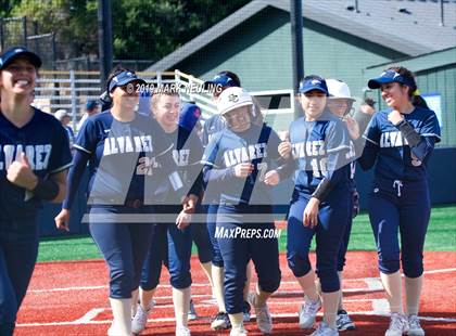 Thumbnail 2 in Everett Alvarez vs. Aragon (CIF CCS D1 Round 1) photogallery.