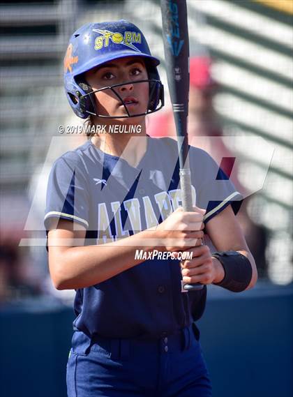 Thumbnail 2 in Everett Alvarez vs. Aragon (CIF CCS D1 Round 1) photogallery.