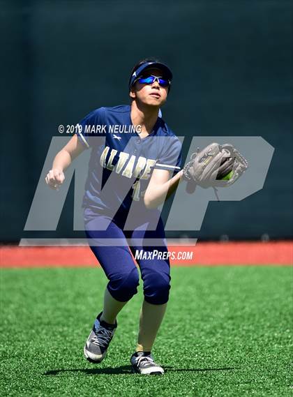 Thumbnail 2 in Everett Alvarez vs. Aragon (CIF CCS D1 Round 1) photogallery.