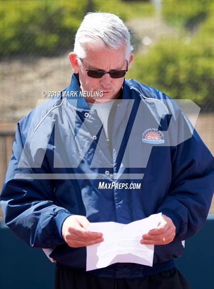 Thumbnail 2 in Everett Alvarez vs. Aragon (CIF CCS D1 Round 1) photogallery.