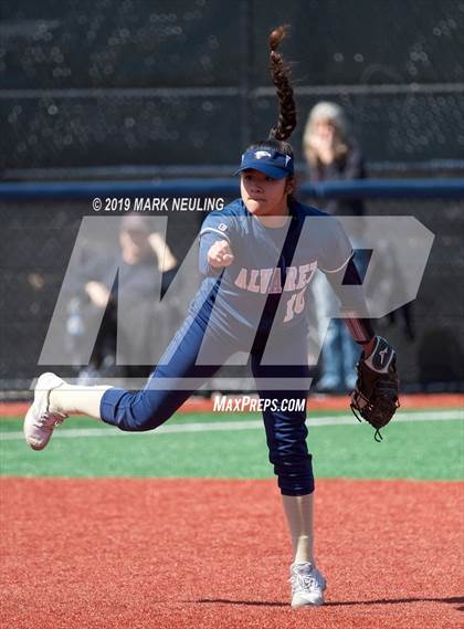 Thumbnail 3 in Everett Alvarez vs. Aragon (CIF CCS D1 Round 1) photogallery.
