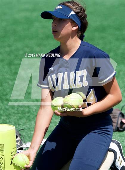 Thumbnail 2 in Everett Alvarez vs. Aragon (CIF CCS D1 Round 1) photogallery.