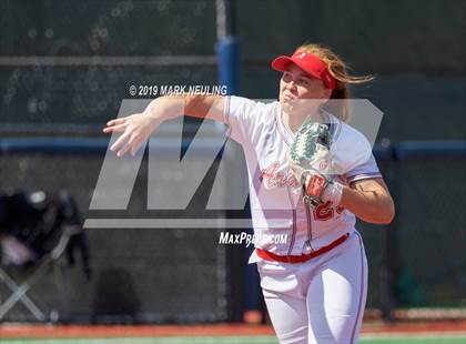 Thumbnail 2 in Everett Alvarez vs. Aragon (CIF CCS D1 Round 1) photogallery.
