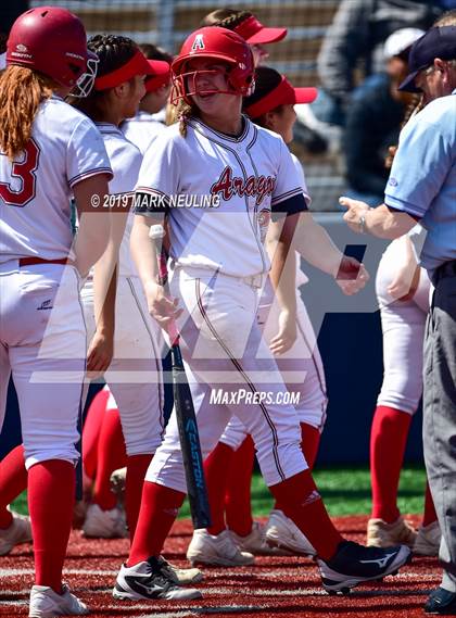 Thumbnail 3 in Everett Alvarez vs. Aragon (CIF CCS D1 Round 1) photogallery.