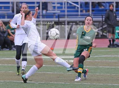 Thumbnail 1 in Old Lyme vs. Holy Cross (CIAC Class S Final) photogallery.
