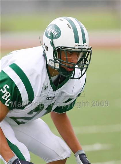 Thumbnail 3 in Franklin vs. Sacred Heart Cathedral (Battle at the Capital) photogallery.