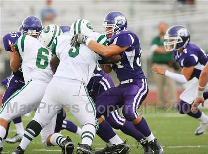 Thumbnail 3 in Franklin vs. Sacred Heart Cathedral (Battle at the Capital) photogallery.